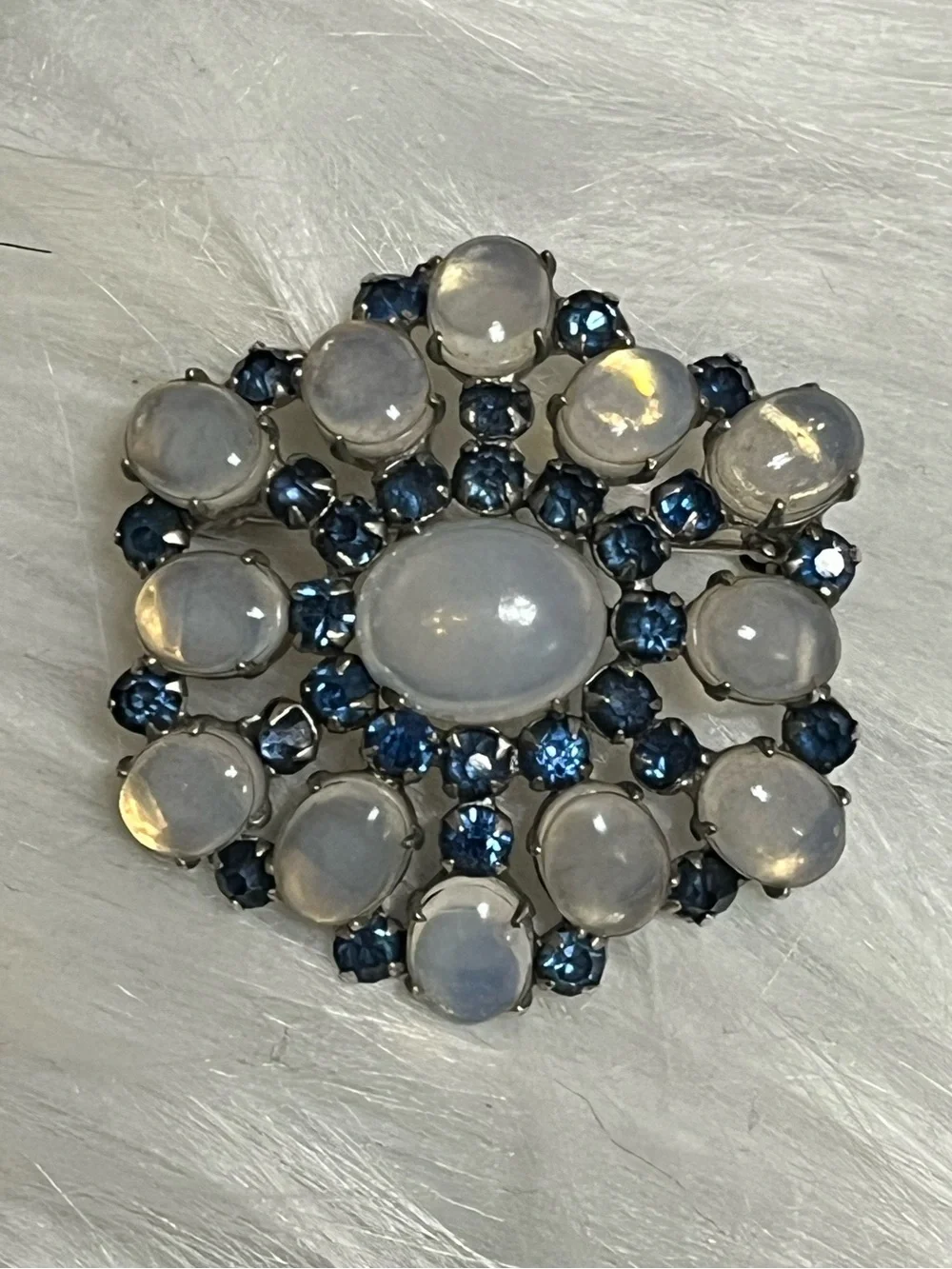 Vintage Iridescent Brooch